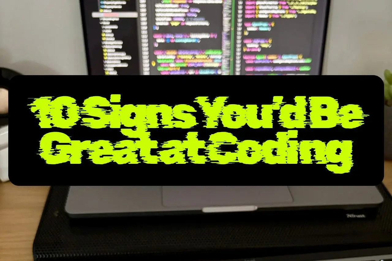 10 signs you could be a great programmer infographic